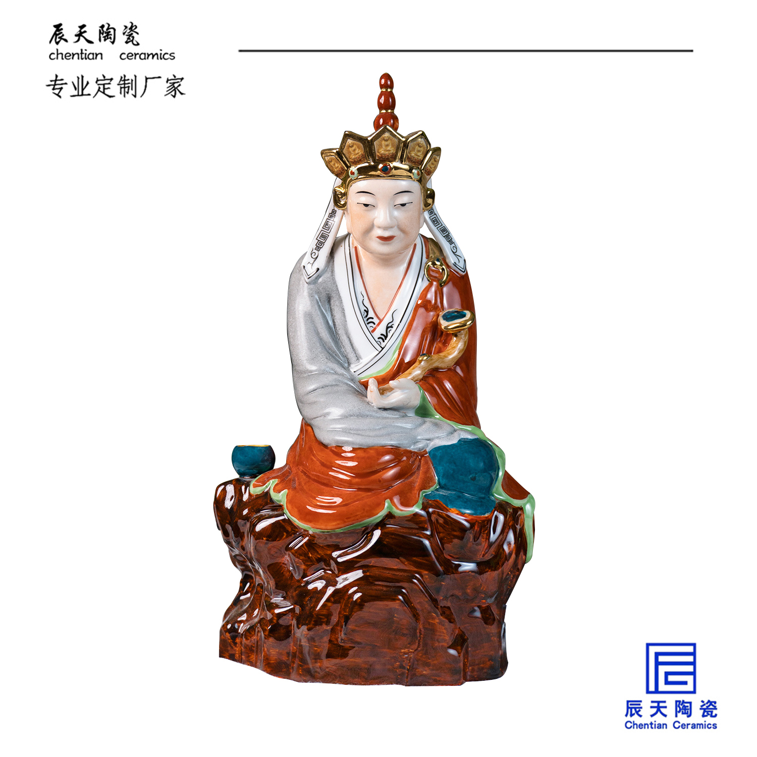 <b>辰天出品 景德鎮(zhèn)網(wǎng)紅無(wú)語(yǔ)佛擺件</b>